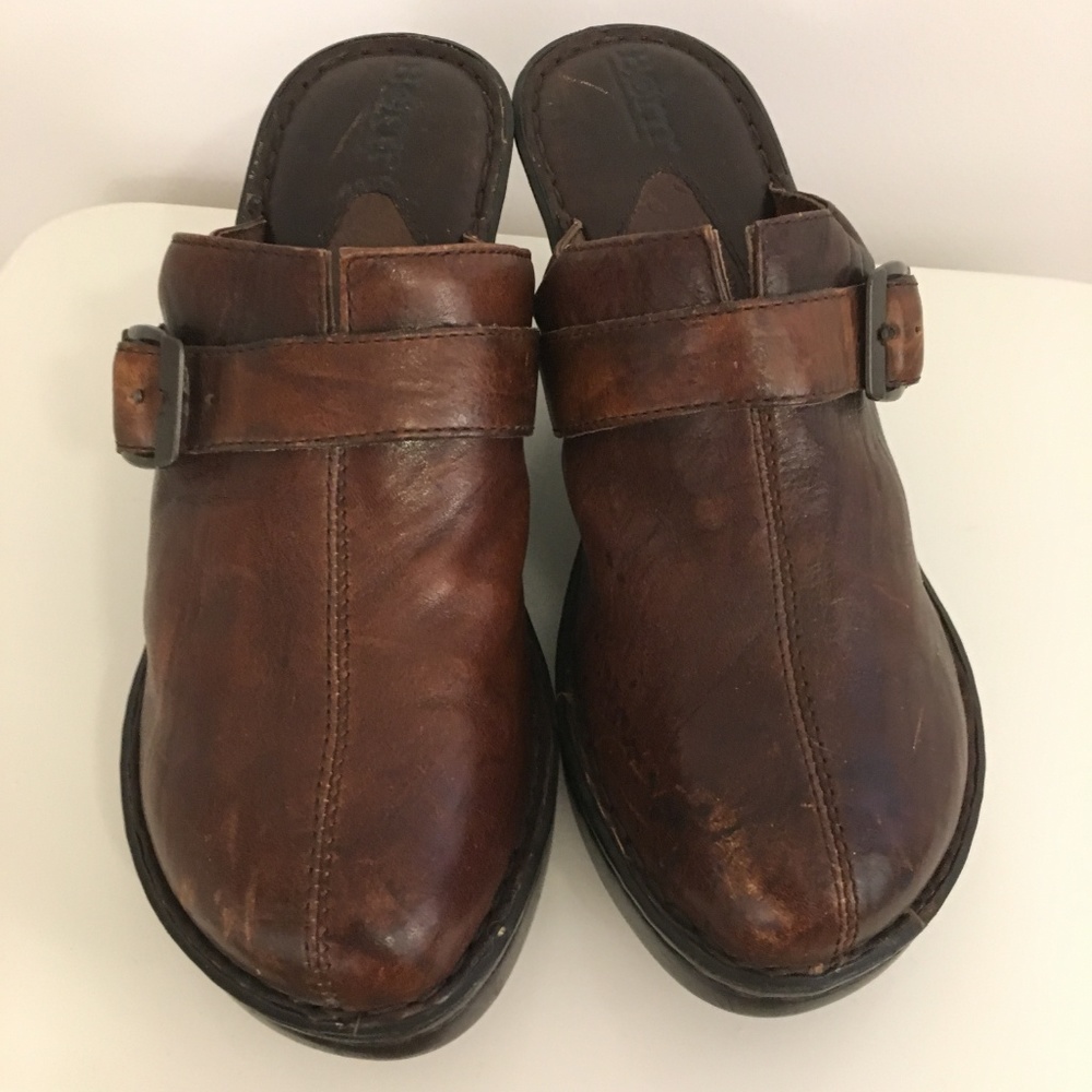 Born Leather Clogs - Picture 3 of 3